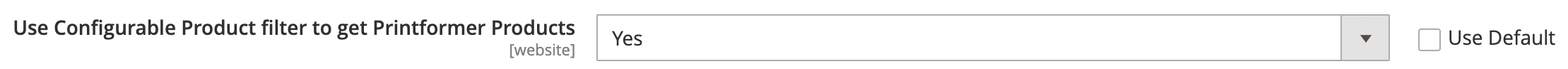 use configurable product filter to get printformer products.png