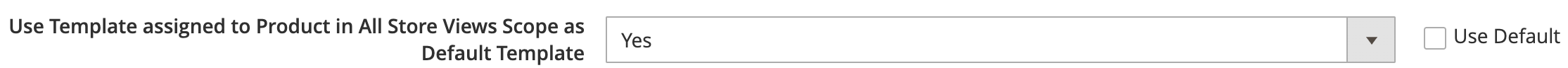 use template assigned to produc n all store views scope....png